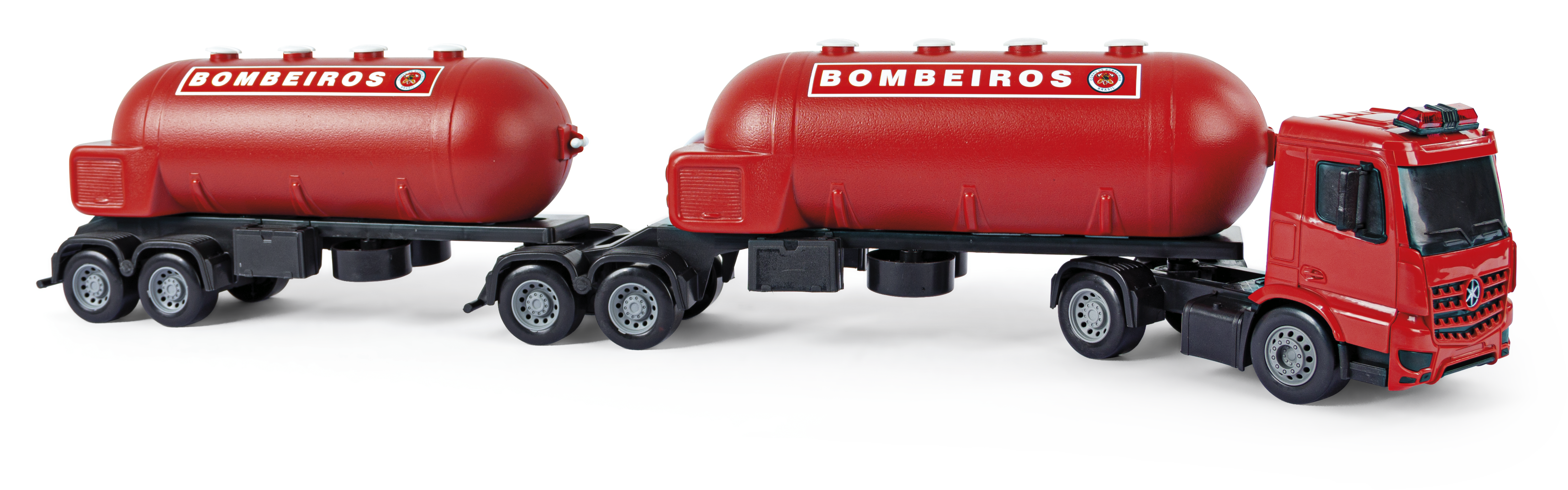 Brinquedo Caminhão De Bombeiro Com Tanque
